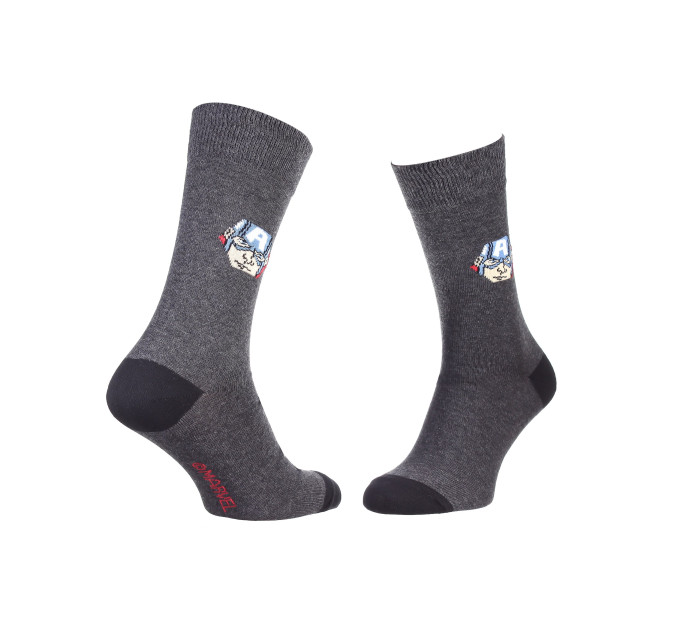 Шкарпетки Marvel Captain America 1-pack 39-42 anthracite 93152262-6