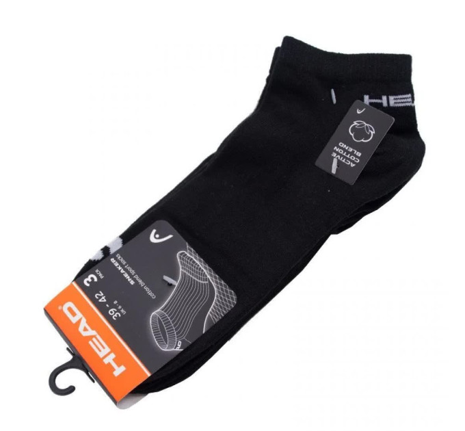 Шкарпетки Head Quarter Unisex 3-pack 35-38 black 761011001-200