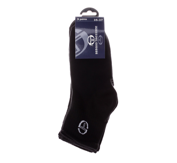 Шкарпетки Sergio Tacchini 3-pack 35-37 black 13511506-1