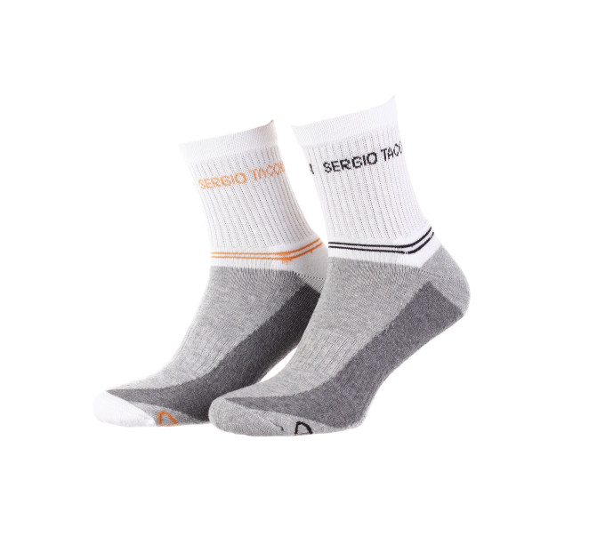 Шкарпетки Sergio Tacchini 2-pack 36-40 white/gray/orange 13150661-1