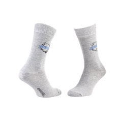 Шкарпетки Marvel Spider-Man Spiderman Logo 1-pack 39-42 light gray 93152362-3 Шкарпетки Marvel Spider-Man Spiderman Logo 1-pack 39-42 light gray 93152362-3