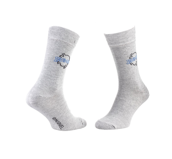 Шкарпетки Marvel Spider-Man Spiderman Logo 1-pack 39-42 light gray 93152362-3