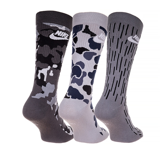 Чоловічі Шкарпетки Nike U NK EVERYDAY ESSENTIAL CREW Різнокольоровий 38-42 (7dDH3414-902 38-42)