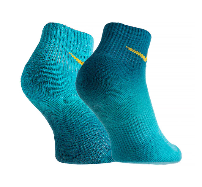 Чоловічі Шкарпетки Nike U NK EVERYDAY PLUS CUSH ANKLE Бірюзовий 42-46 (7dDH6304-915 42-46)