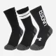 Шкарпетки UA Perf Tech Nov 3pk Crew Чорний Уні L (1379515-002 L)