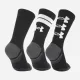 Шкарпетки UA Perf Tech Nov 3pk Crew Чорний Уні L (1379515-002 L)