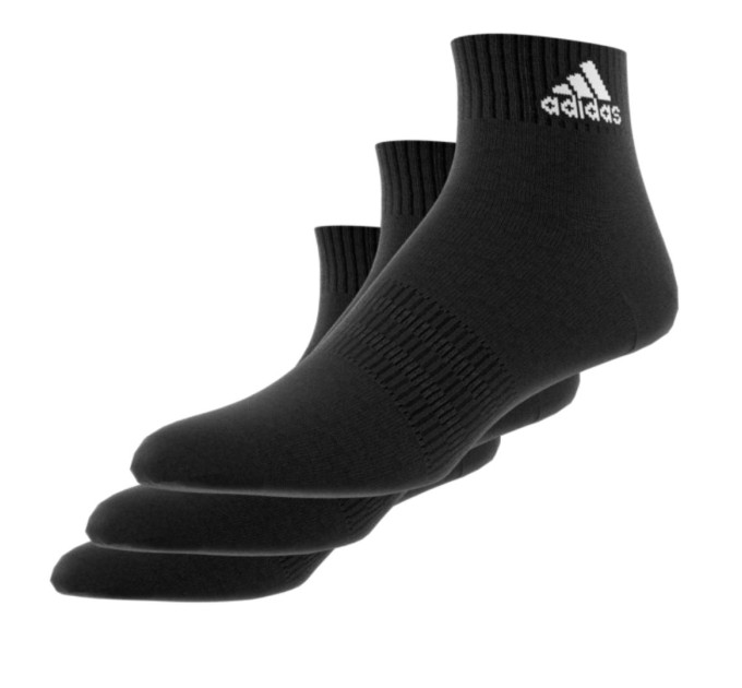 Шкарпетки Adidas T SPW ANK 3P Чорний 40-42 (IC1282 40-42)