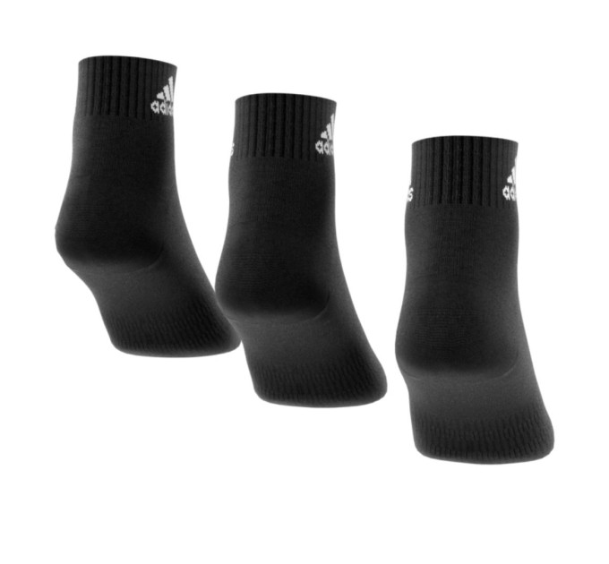 Шкарпетки Adidas T SPW ANK 3P Чорний 40-42 (IC1282 40-42)