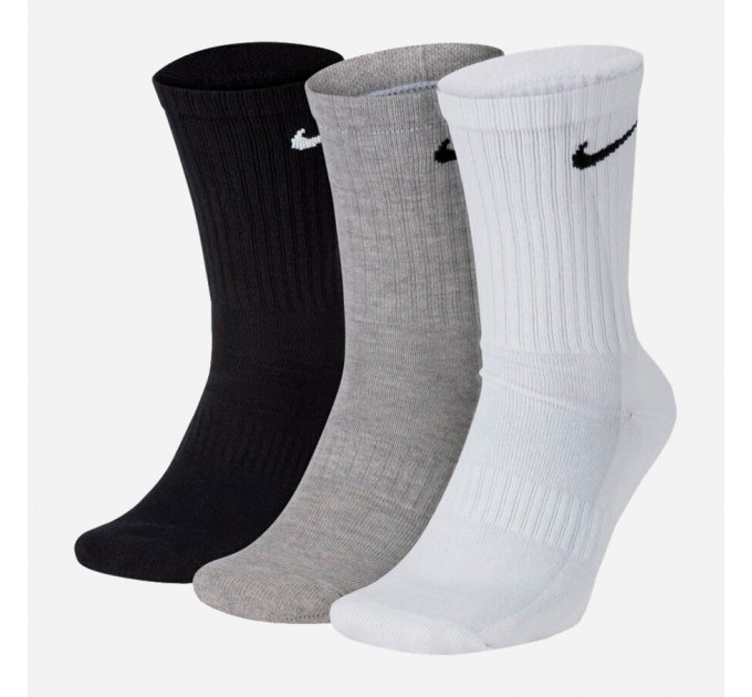 Чоловічі шкарпетки Nike Everday cush crew mix color 3 pair L (42-46) SX7664-901 L Чоловічі шкарпетки Nike Everday cush crew mix color 3 pair L (42-46) SX7664-901 L