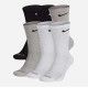 Шкарпетки Nike U NK ED PLS CSH CRW 6PR - 132 чорний, сірий, білий Чол 46-50 SX6897-965 46-50