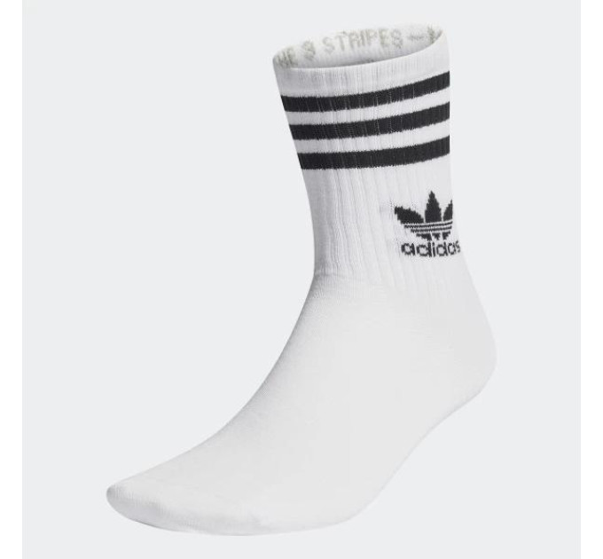 Шкарпетки Adidas CREW SOCK 3STR Білий S (37-39) IJ0733 37-39