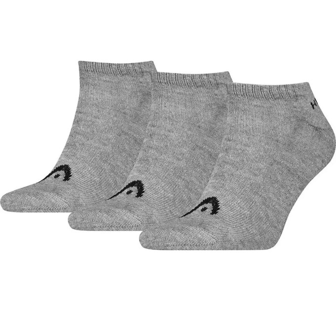 Чоловічі Шкарпетки Head ELEMENTS ALL SPORTS SNEAKER 3P сірий Чол 39-42 701229011-004 39-42