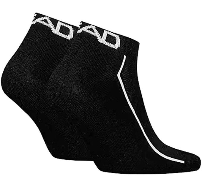 Чоловічі Шкарпетки Шкарпетки Head ALL SPORTS PERFORMANCE SNEAKER 2P чорний Чол 43-46 701229023-001 43-46