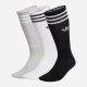 Шкарпетки Adidas HIGH CREW SOCK білий, сірий, чорний Уні S (37-39) IU2653 37-39