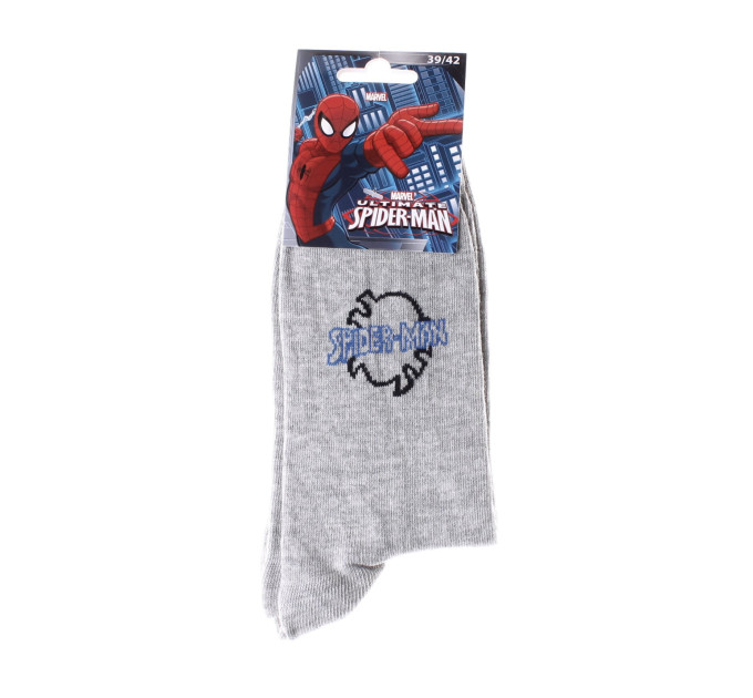 Шкарпетки Marvel Spider-Man Spiderman Logo 1-pack 43-46 light gray 93152362-3