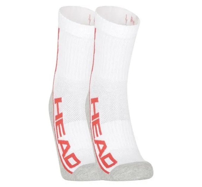 Шкарпетки Head PERFORMANCE SHORT CREW Білий; Сірий; Мультиколор 35-38 (791010001-003)