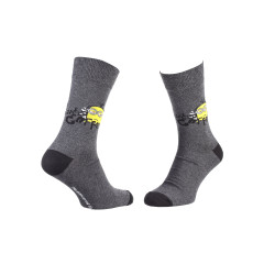 Шкарпетки Minions Minion Need Coffee 1-pack 39-42 light gray 93153667-7