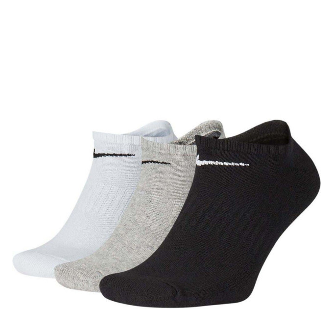 Шкарпетки Nike Everyday Cushioned 3-pack 34-38 black/white/gray SX7673-901