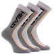 Шкарпетки Head Performance Crew 3-pack 35-38 white/gray 781011001-062