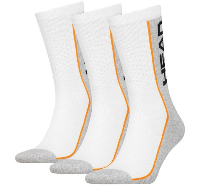 Шкарпетки Head Performance Crew 3-pack 35-38 white/gray 781011001-062