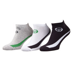 Шкарпетки Sergio Tacchini 3-pack 43-46 gray/white/black 93242541-1