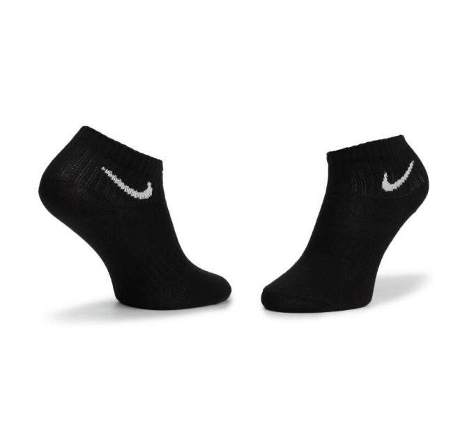 Шкарпетки Nike Everyday Lightweight Ankle 3-pack 34-38 black SX7677-010