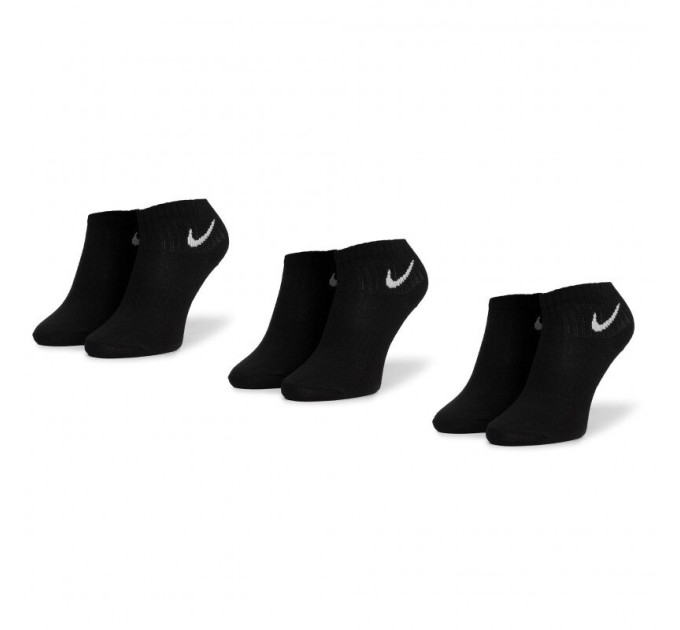 Шкарпетки Nike Everyday Lightweight Ankle 3-pack 34-38 black SX7677-010