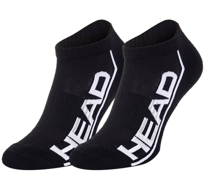 Шкарпетки Head PERFORMANCE SNEAKER 2P UNISEX Чорний 35-38 (791018001-005)