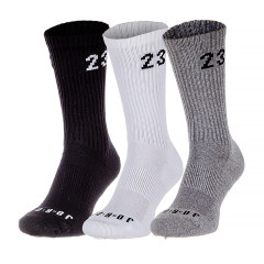 Чоловічі Шкарпетки JORDAN U J ESSENTIAL CREW 3PR - 144 Різнокольоровий 38-42 (7dDA5718-911 38-42)