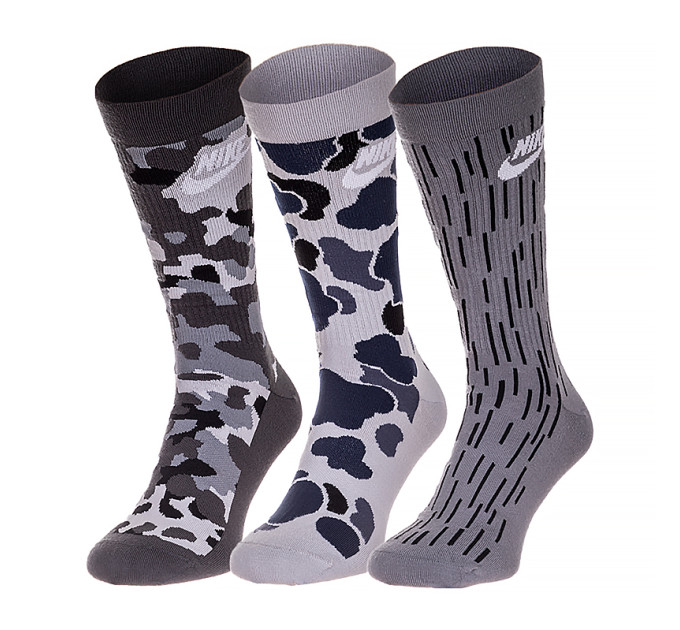 Чоловічі Шкарпетки Nike U NK EVERYDAY ESSENTIAL CREW Різнокольоровий 42-46 (7dDH3414-902 42-46)