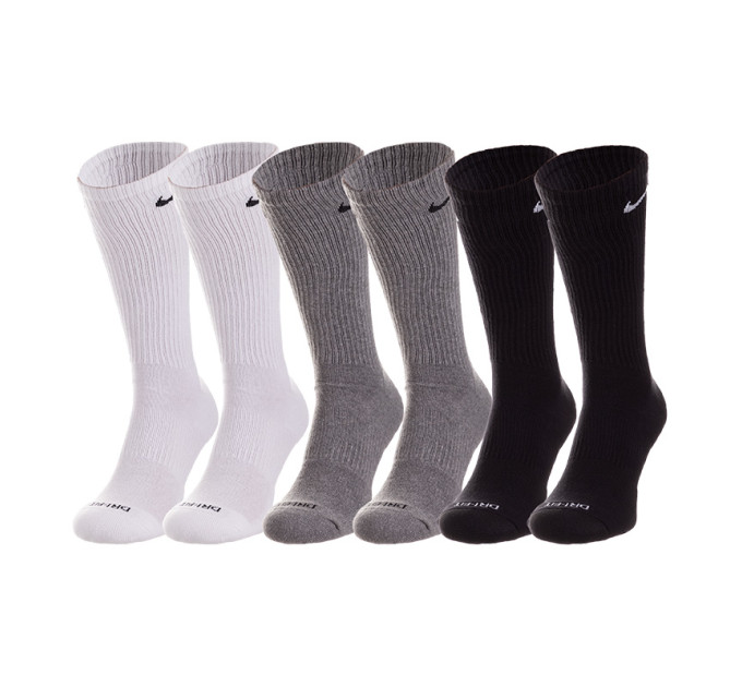 Чоловічі Шкарпетки Nike U NK ED PLS CSH CRW 6PR - 132 Різнокольоровий 34-38 (7dSX6897-965 34-38) Чоловічі Шкарпетки Nike U NK ED PLS CSH CRW 6PR - 132 Різнокольоровий 34-38 (7dSX6897-965 34-38)