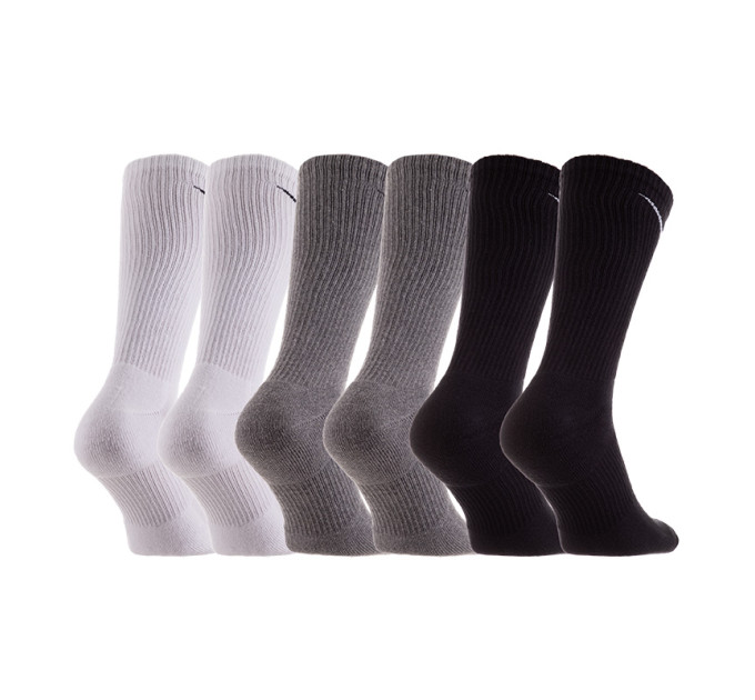 Чоловічі Шкарпетки Nike U NK ED PLS CSH CRW 6PR - 132 Різнокольоровий 34-38 (7dSX6897-965 34-38)