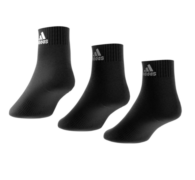 Шкарпетки Adidas T SPW ANK 3P Чорний 46-48 (IC1282 46-48)