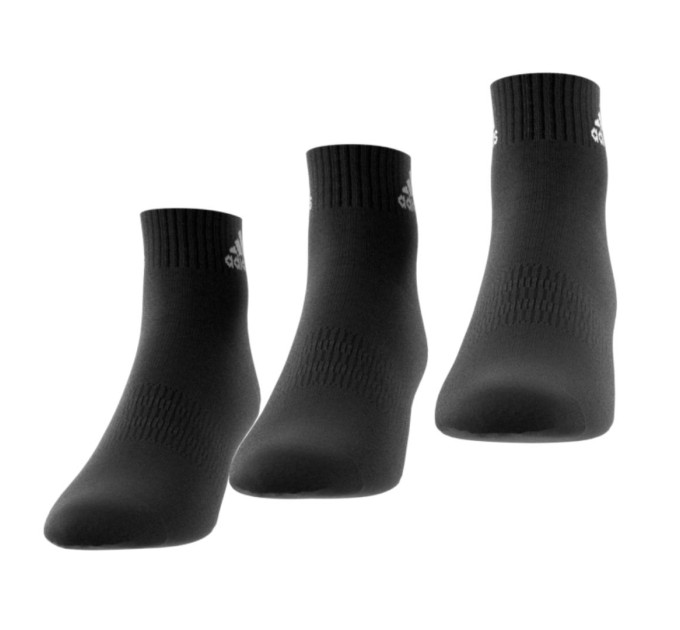 Шкарпетки Adidas T SPW ANK 3P Чорний 46-48 (IC1282 46-48)