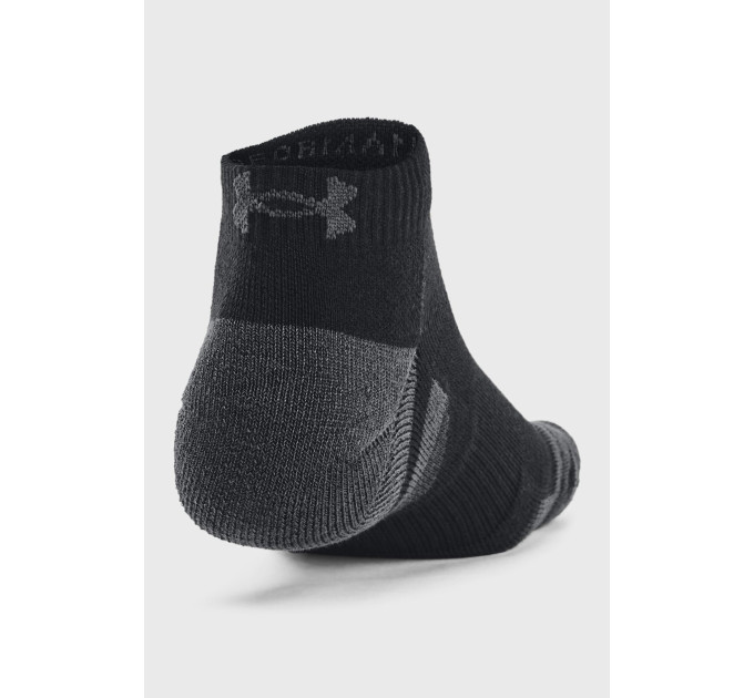 Чоловічі Шкарпетки UA Performance Tech 3pk Low Чорний XL (1379504-001 XL)