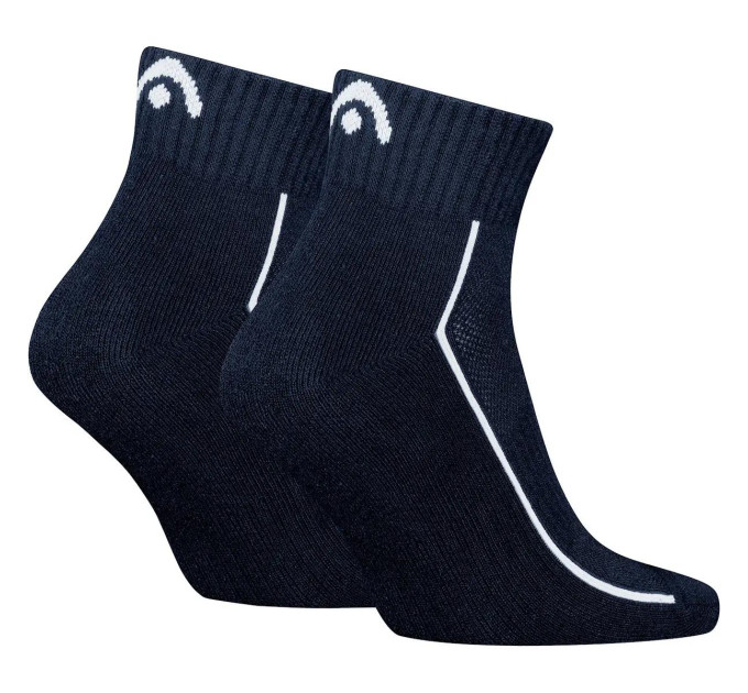 Чоловічі Шкарпетки Head ALL SPORTS PERFORMANCE QUARTER 2P темно-синій Чол 39-42 701229022-003 39-42