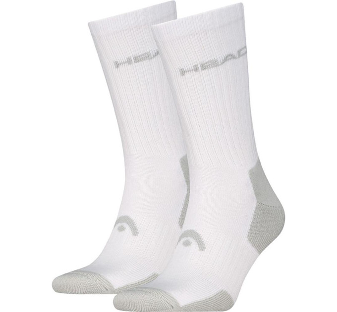 Шкарпетки Head Elements tennis crew 2 pairs Білий 39-42 (701229012-002 39-42)