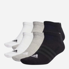 Шкарпетки Adidas C SPW LOW 6P білий, сірий, чорний Уні S (37-39) IC1340 37-39