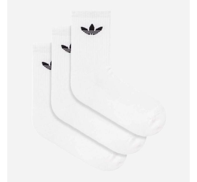Шкарпетки Adidas TR CREW S 3P білий Уні S (37-39) IJ5616 37-39