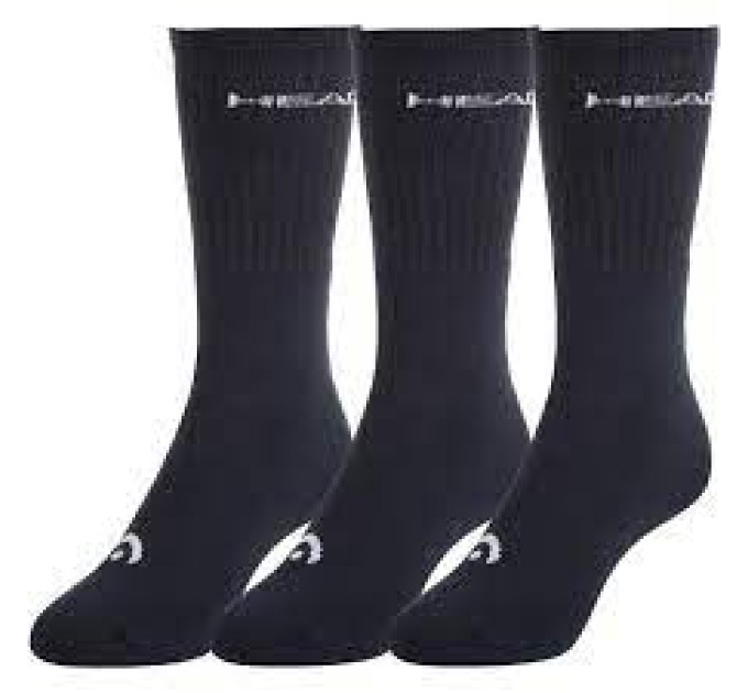Шкарпетки Head CREW 3P UNISEX Темно-синій 39-42 (701213456-321)