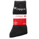 Шкарпетки Kappa Socks Logo Saboya 3-pack 43-46 black 304MT00-906
