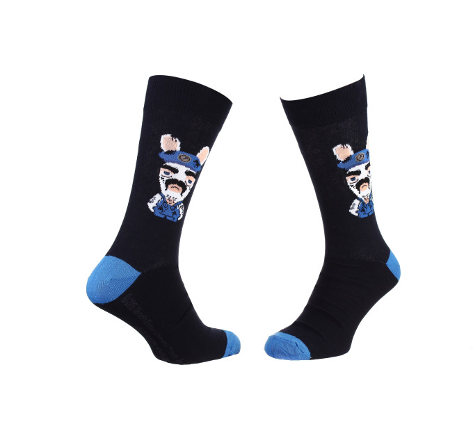 Шкарпетки Rabbids Invasion Rabbits + Diy Outfit 1-pack Синій 43-46 (93153261-8 43-46)