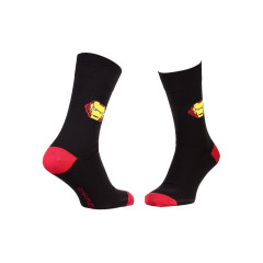 Шкарпетки Marvel Iron Man 1-pack 39-42 black 93152262-1 Шкарпетки Marvel Iron Man 1-pack 39-42 black 93152262-1
