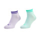 Шкарпетки Puma Heritage Quarter 2-pack 39-42 light green/light purple 281012001-004