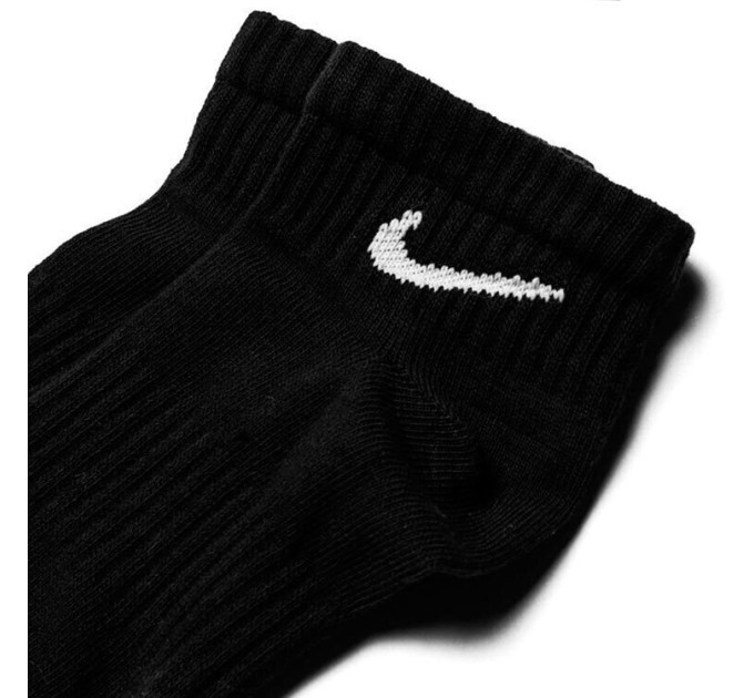 Шкарпетки Nike Everyday Lightweight Ankle 3-pack 46-50 black SX7677-010