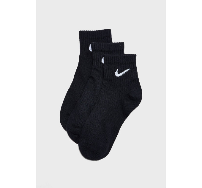 Шкарпетки Nike Everyday Lightweight Ankle 3-pack 46-50 black SX7677-010