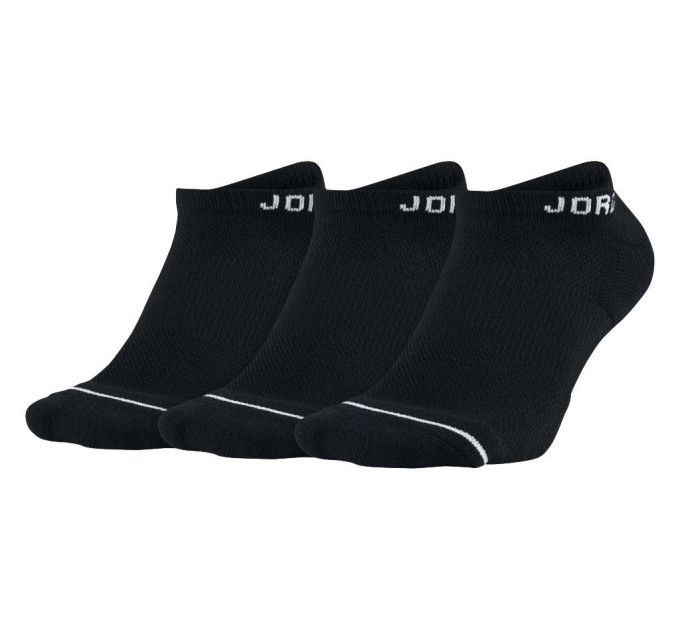 Шкарпетки Jordan Jumpman No Show 3-pack 38-42 black SX5546-010