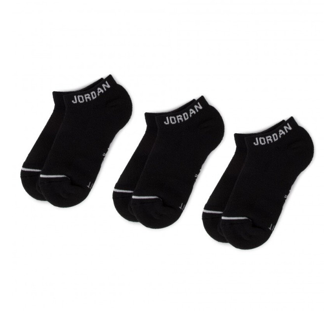 Шкарпетки Jordan Jumpman No Show 3-pack 38-42 black SX5546-010