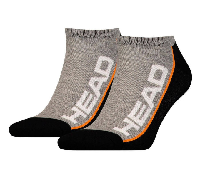 Шкарпетки Head Performance Sneaker 2-pack 35-38 gray/black 781008001-235