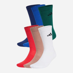 Шкарпетки Adidas CUSHIONED CREW SOCKS 6P мультиколор Уні L (43-45) JP1717 L (43-45)